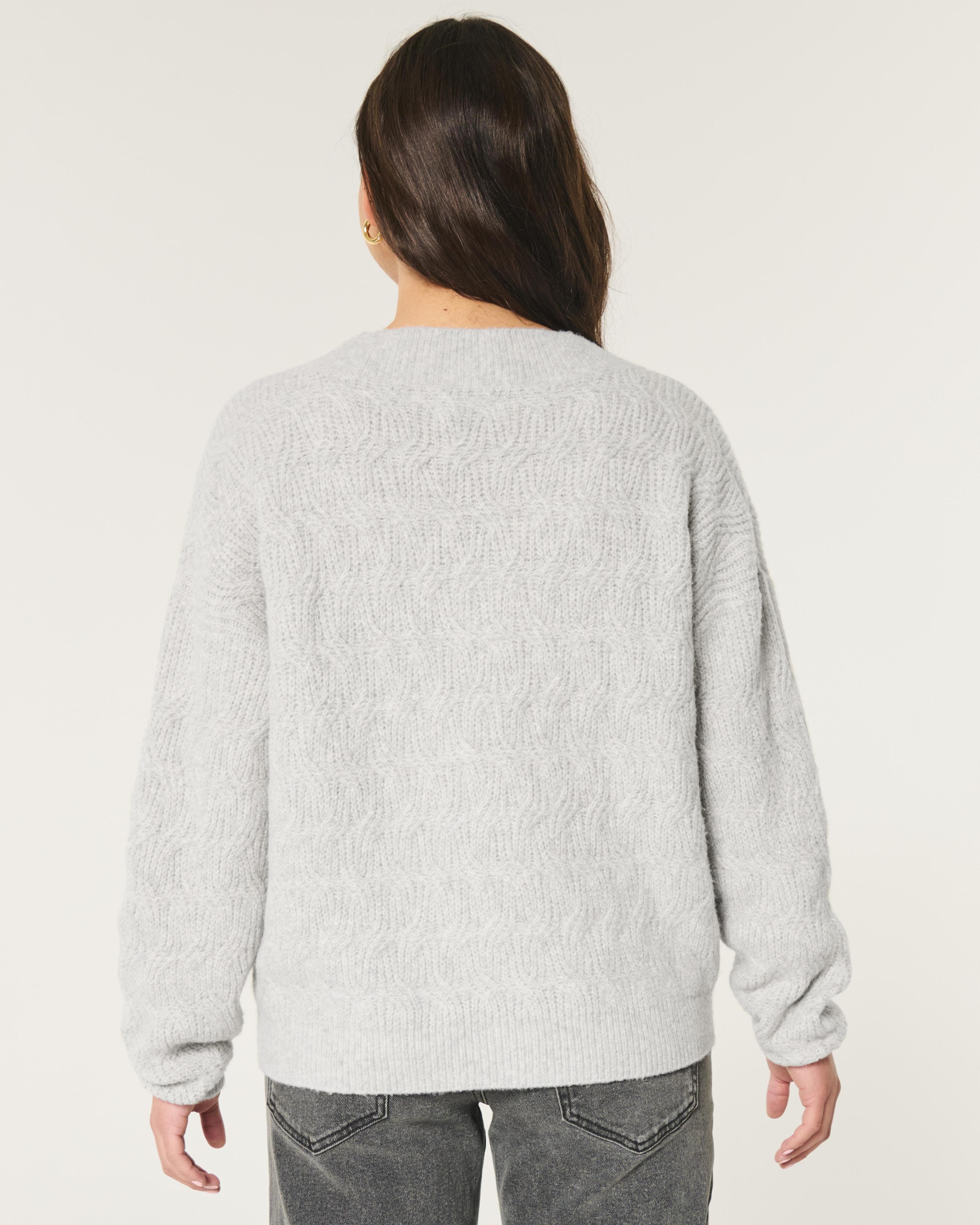 Oversized V-Neck Sweater Product Image