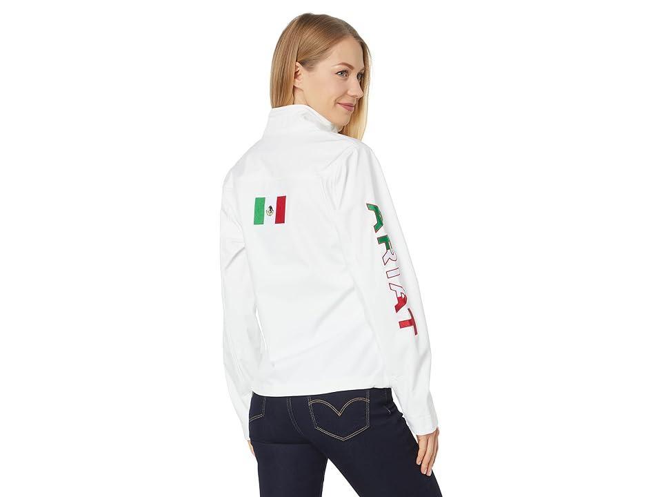 Ariat Classic Team Softshell Mexico Jacket Women's Clothing Product Image