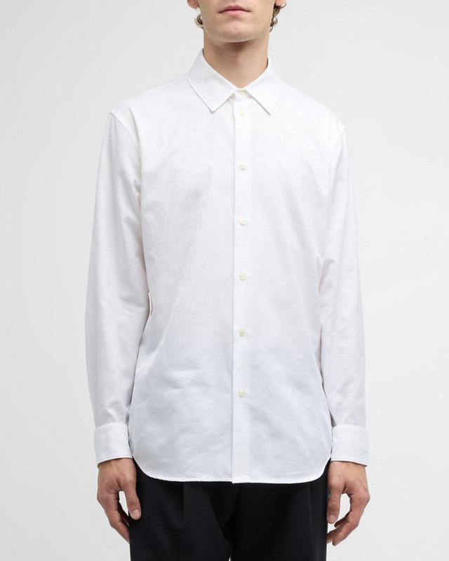 Mens Barocco Jacquard Sport Shirt Product Image