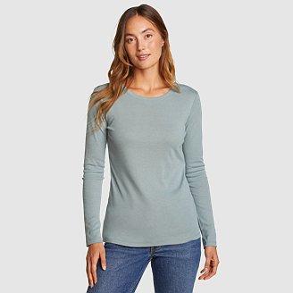 Women's Favorite Long-Sleeve Crewneck T-Shirt Product Image