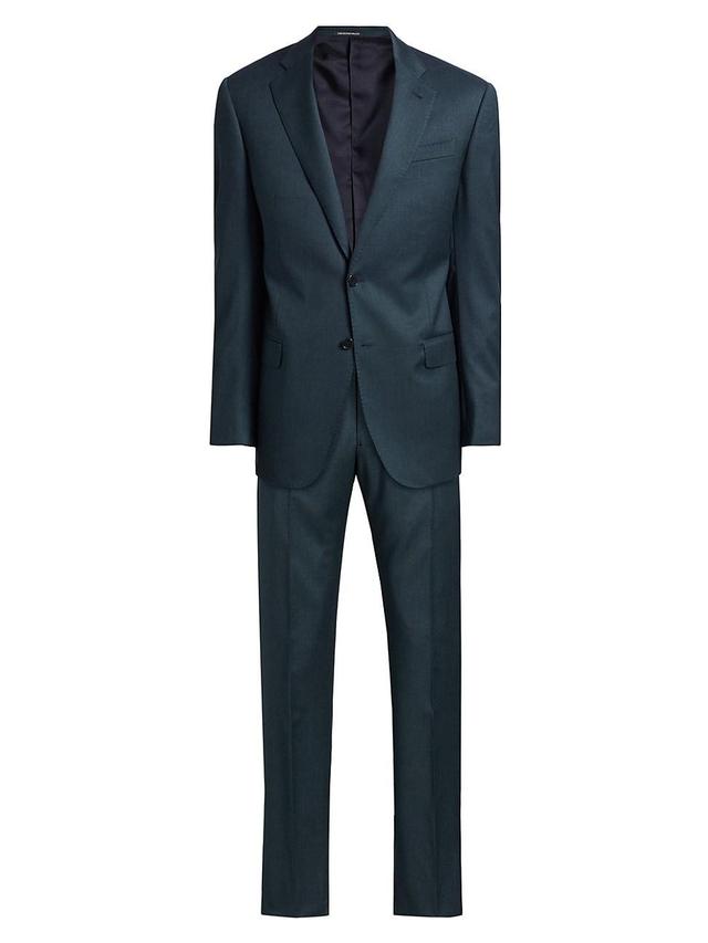 Mens Wool Single-Breasted Suit Product Image