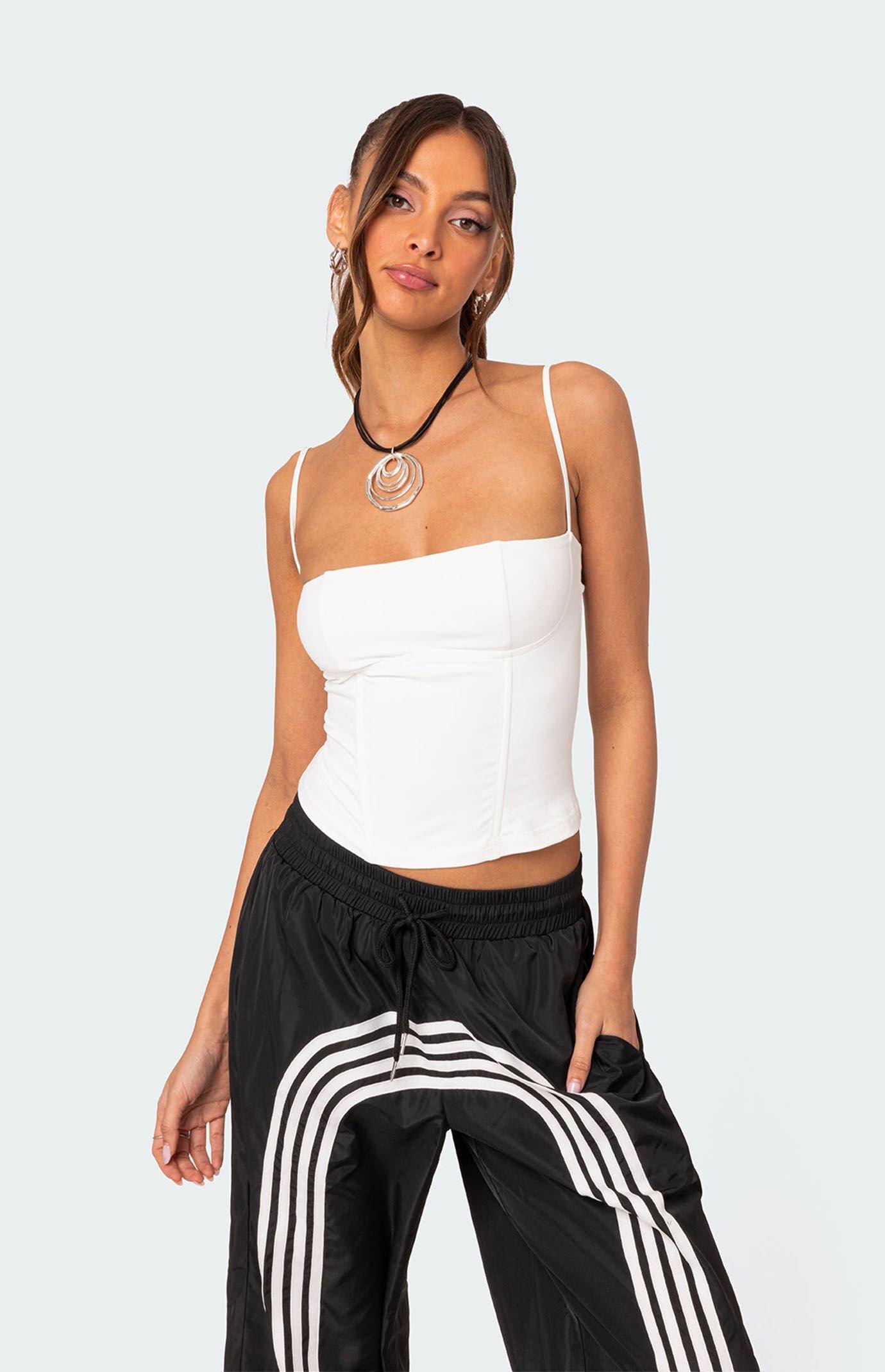 Edikted Women's Juno Boned Tank Top Product Image