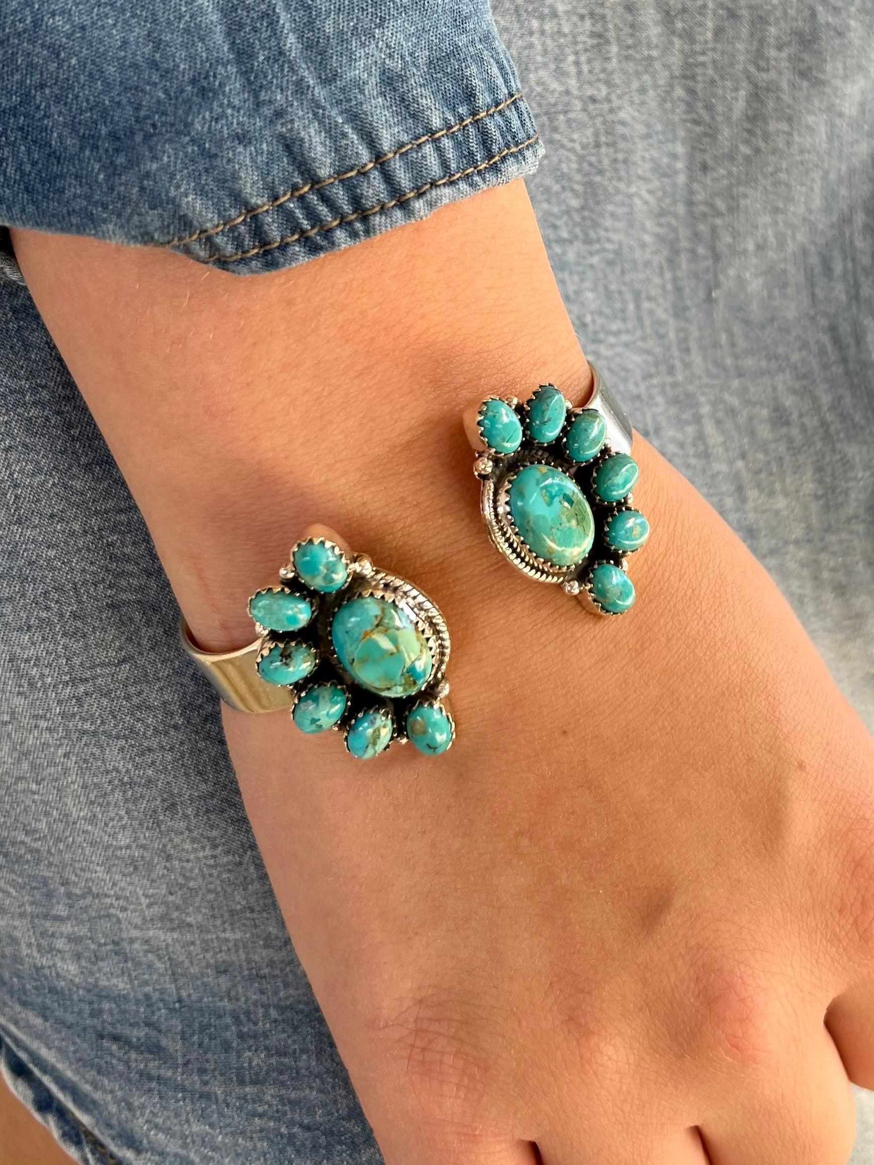 7 To Heaven Turquoise Cuff Bracelet Product Image