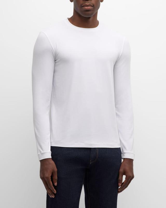 Mens Solid Stretch T-Shirt Product Image