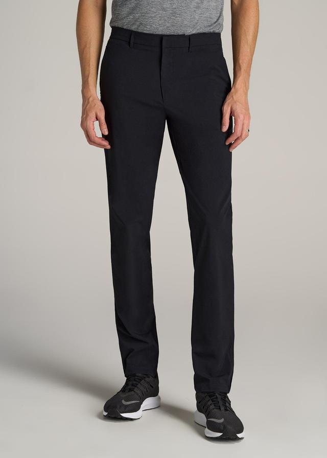 Performance TAPERED-FIT Chino Pants for Tall Men in Black Product Image