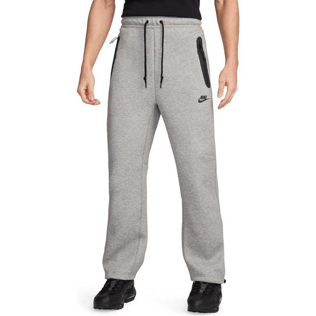 NIKE Men's Tech Fleece Open-hem Pants In Grey Product Image