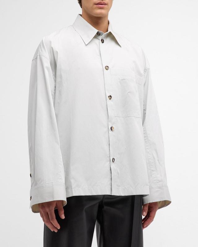 Mens Technical Cotton-Silk Shirt Product Image
