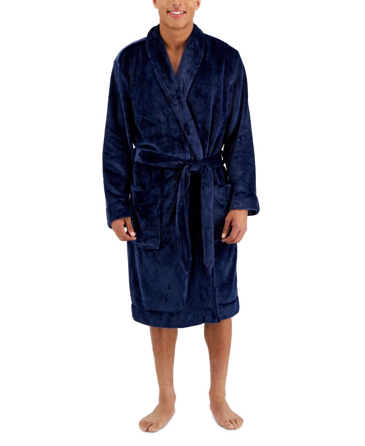 Club Room Mens Plush Pajama Robe, Created for Macys Product Image