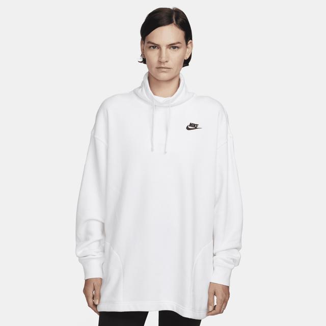 Women's Nike Sportswear Club Fleece Oversized Mock-Neck Sweatshirt Product Image