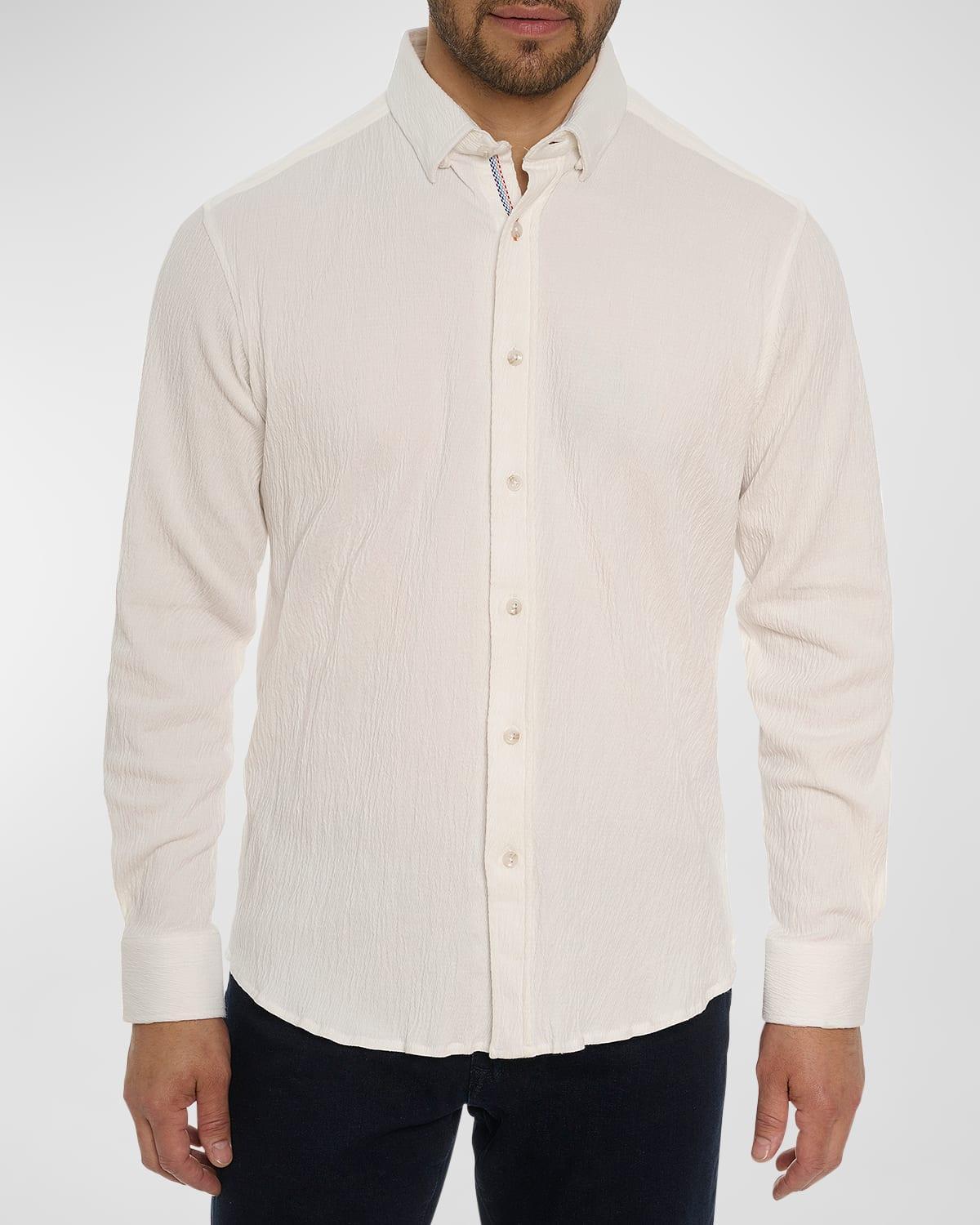 Mens Hammond Cotton-Blend Button-Front Shirt Product Image