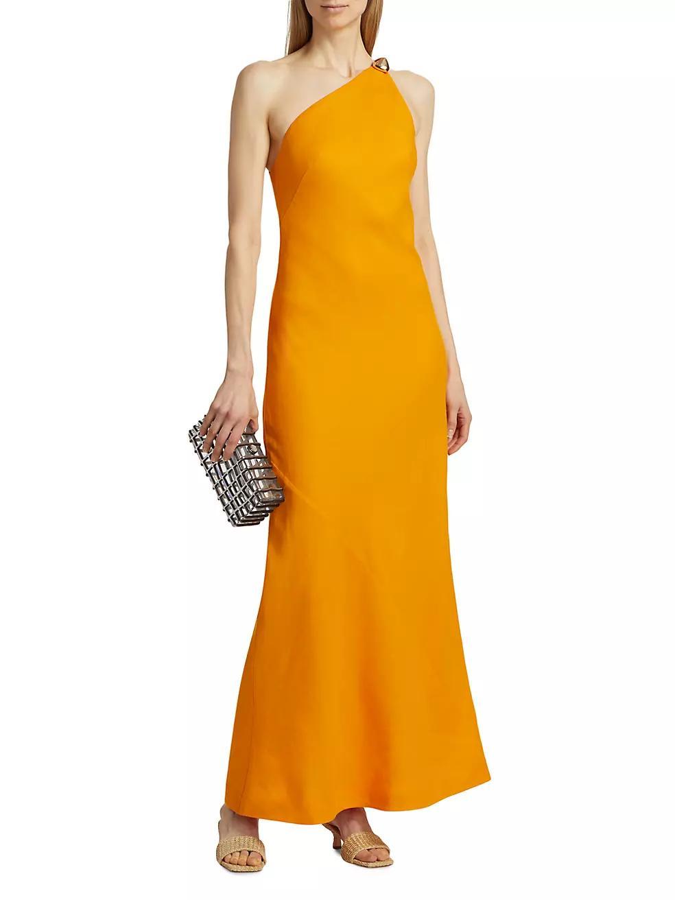 Rinley One-Shoulder Maxi Dress Product Image