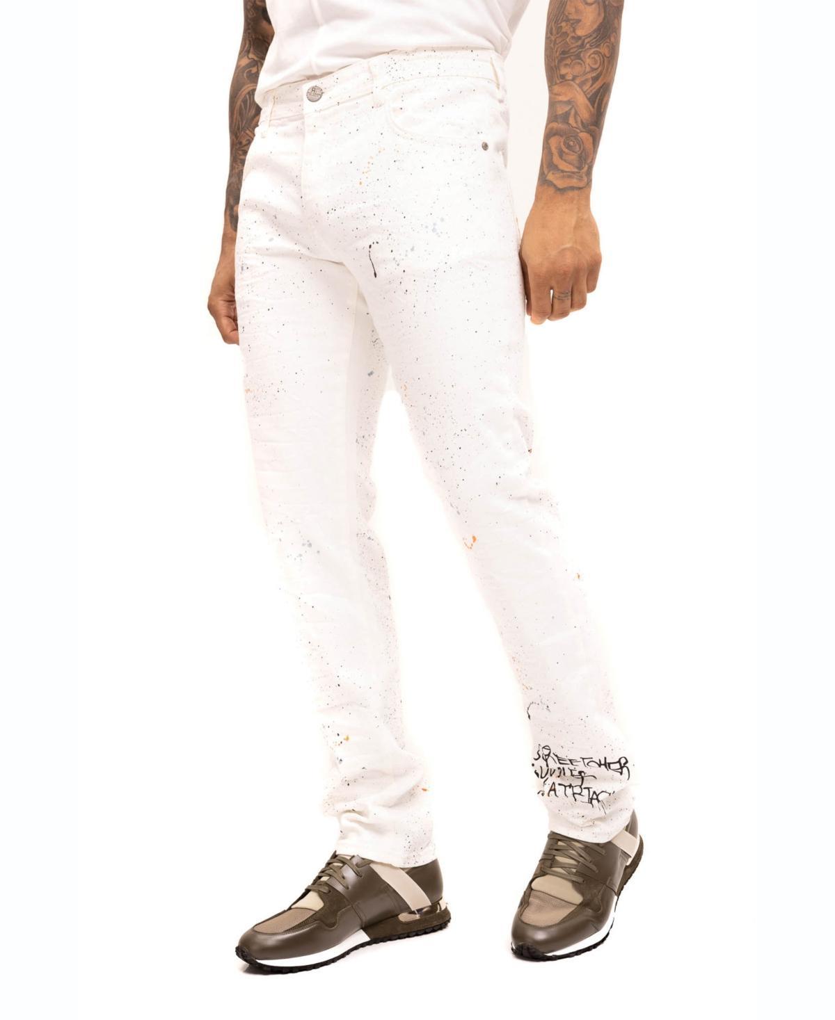 Ron Tomson Mens Modern Downer Denim Jeans Product Image