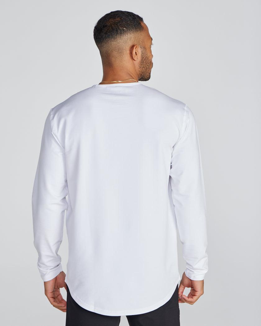 Drop-Cut Long Sleeve: BYLT Signature Product Image