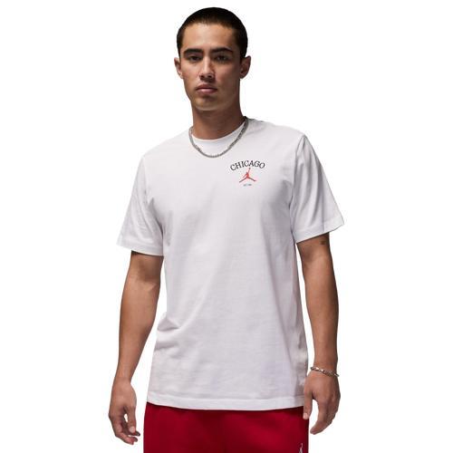 Jordan Mens Chicago City LBR Short Sleeve Crew Product Image