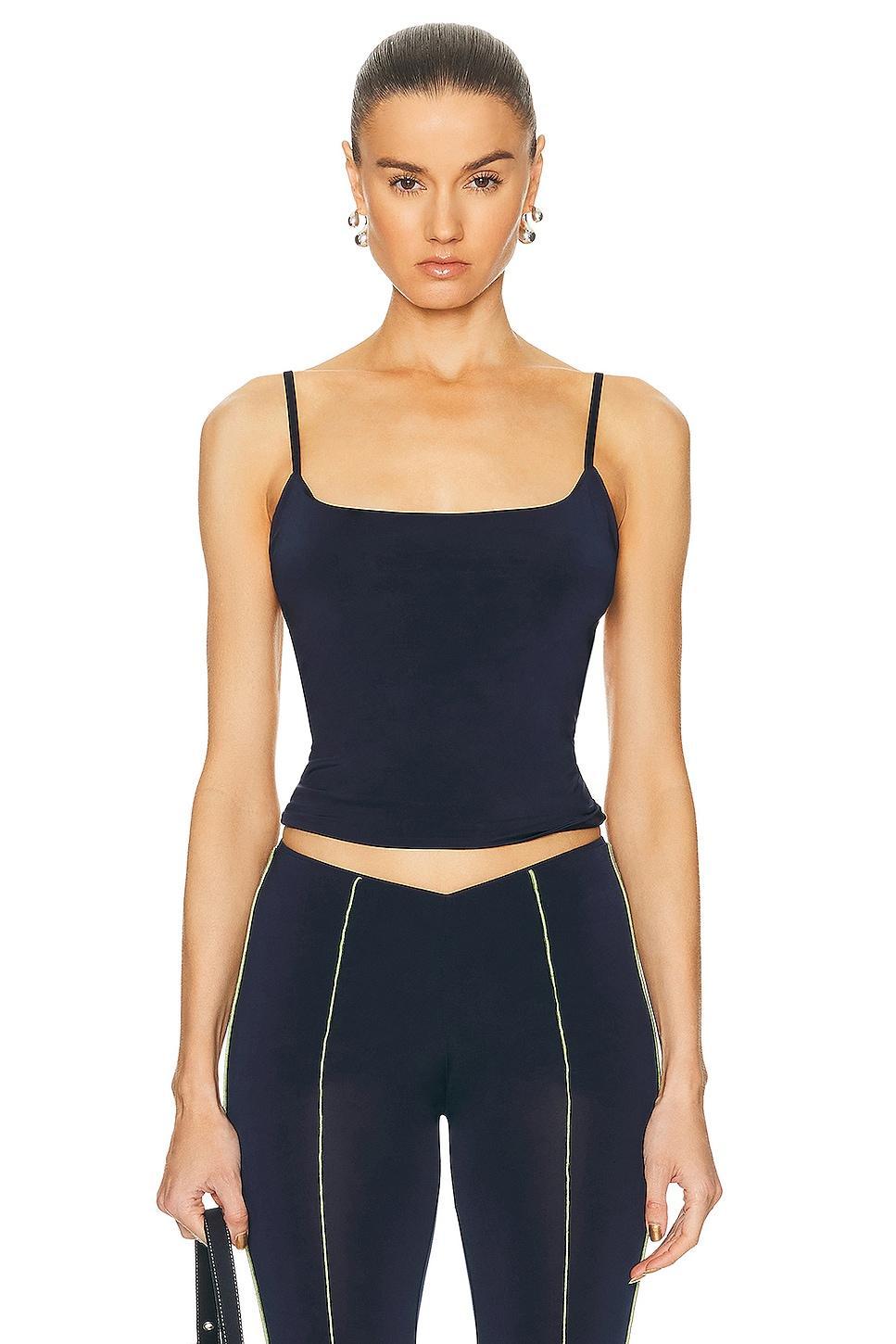 SIEDRES Windi Open Back Top Navy. (also in ). Product Image