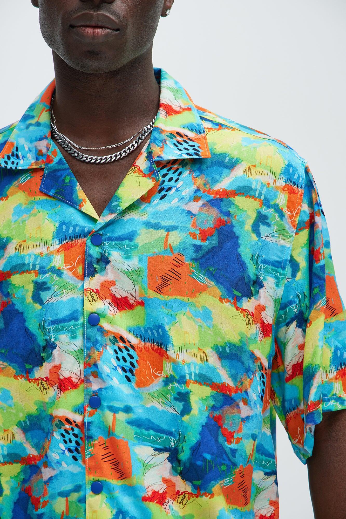 Ginita Abstract Shirt - Multi Color Product Image