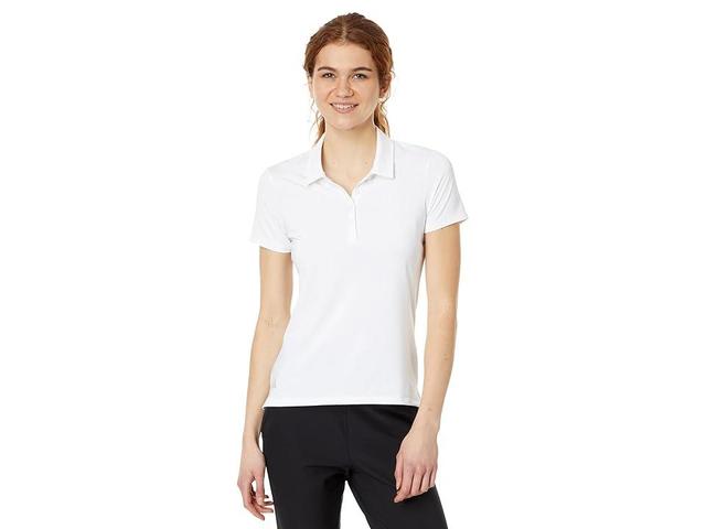 adidas Golf Ultimate365 Solid Short Sleeve Polo Women's Clothing Product Image