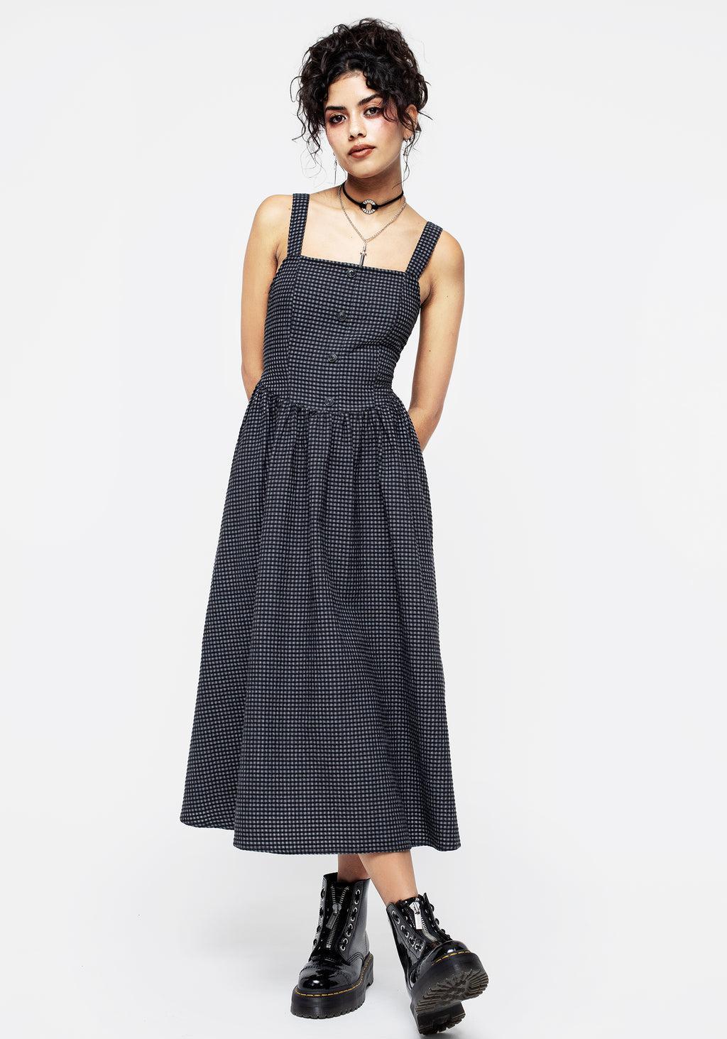 Faythe Apron Midi Dress Product Image