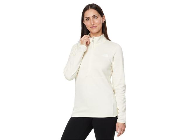 The North Face Canyonlands 1/4 Zip Dune Heather) Women's Clothing Product Image