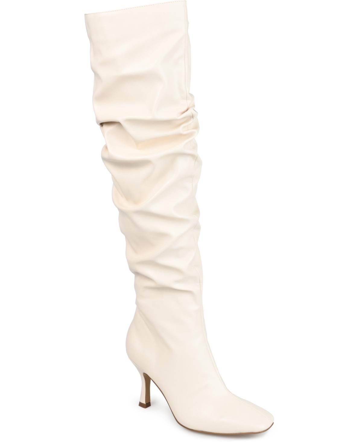 Journee Collection Kindy Tru Comfort Foam Womens Knee-High Boots Lt Beige Product Image