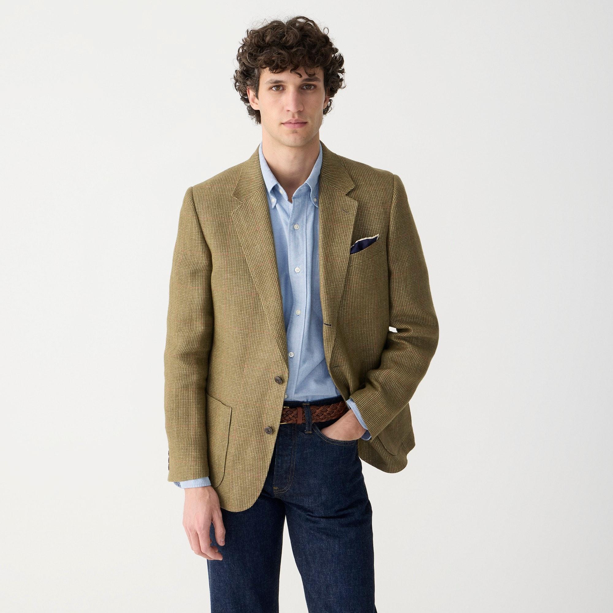 Kenmare Relaxed-fit blazer in Italian linen Product Image