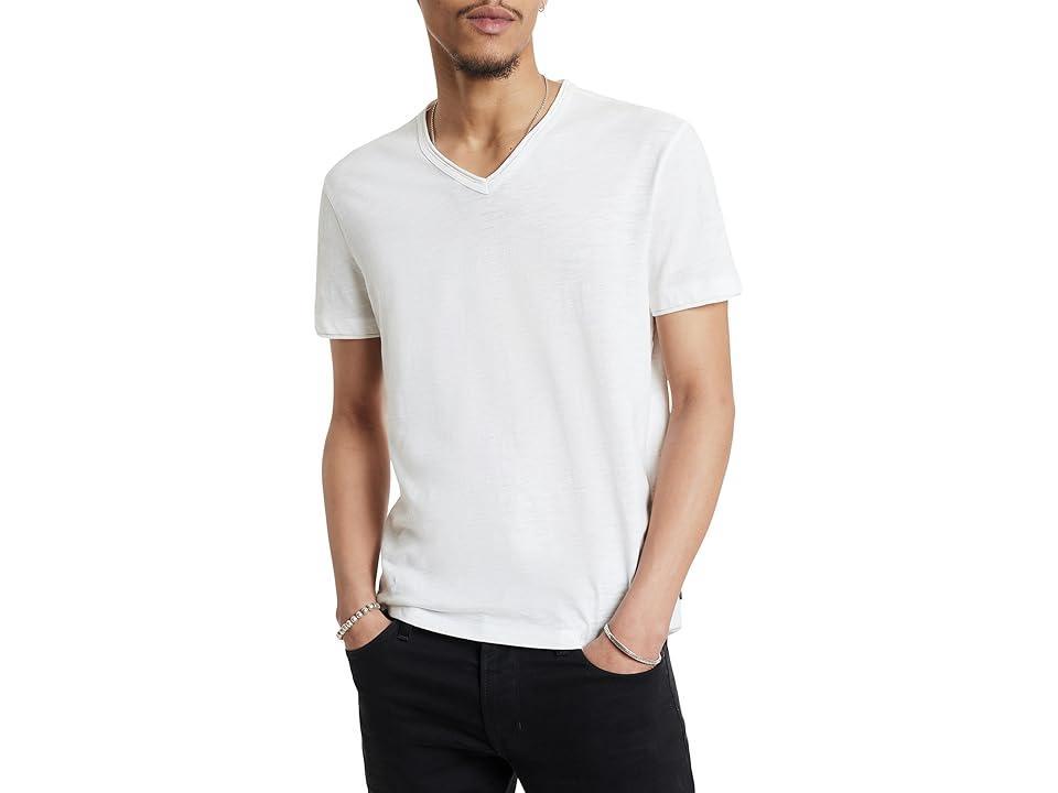 John Varvatos Star Usa Slub V-Neck Tee Product Image