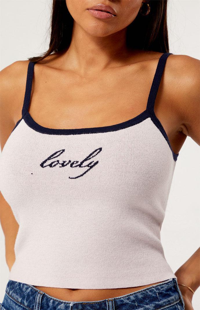 Womens Jennifer Sweater Tank Top Product Image