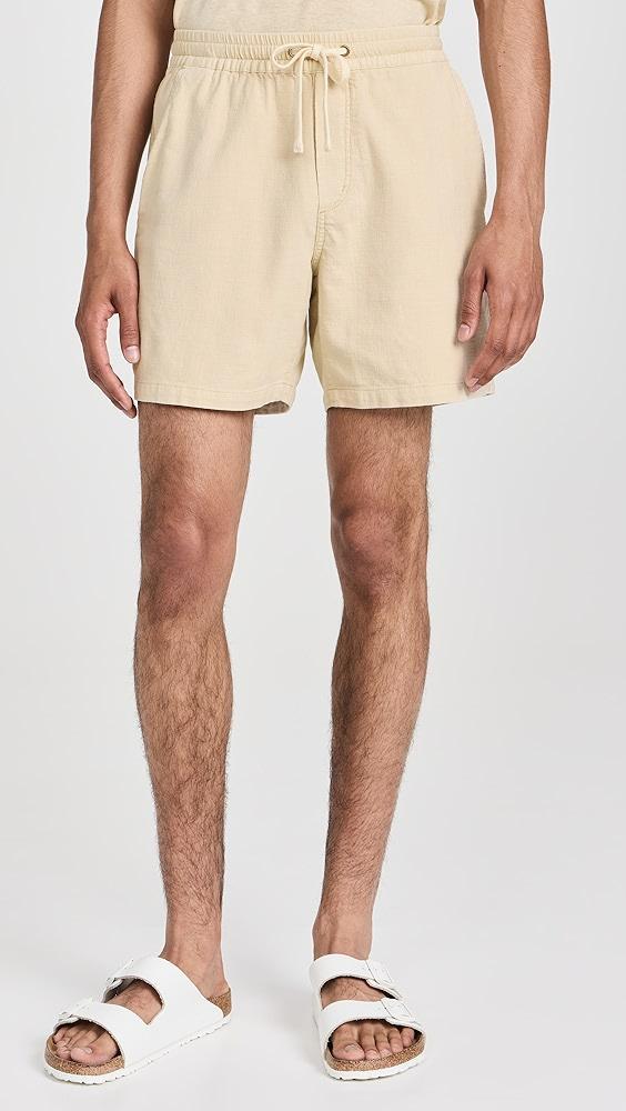 Marine Layer Saturday Stretch Selvage Shorts 6" | Shopbop Product Image