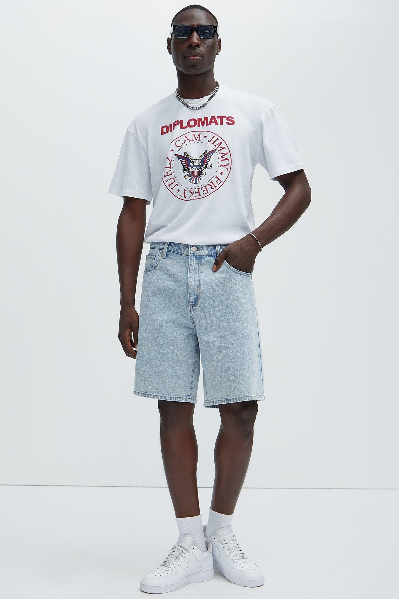 Dipset Downtown Short Sleeve Tee - White Product Image