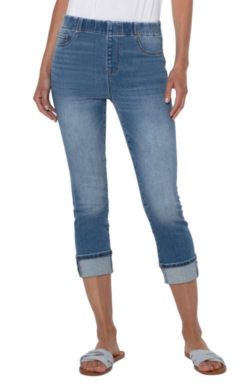 Liverpool Los Angeles Chloe Pull-On Crop Wide Cuff in Canyonlands (Canyonlands) Women's Jeans Product Image