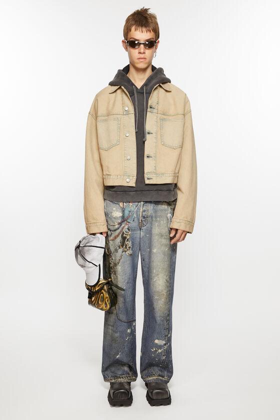 Denim jacket - Oversized cropped fit Product Image