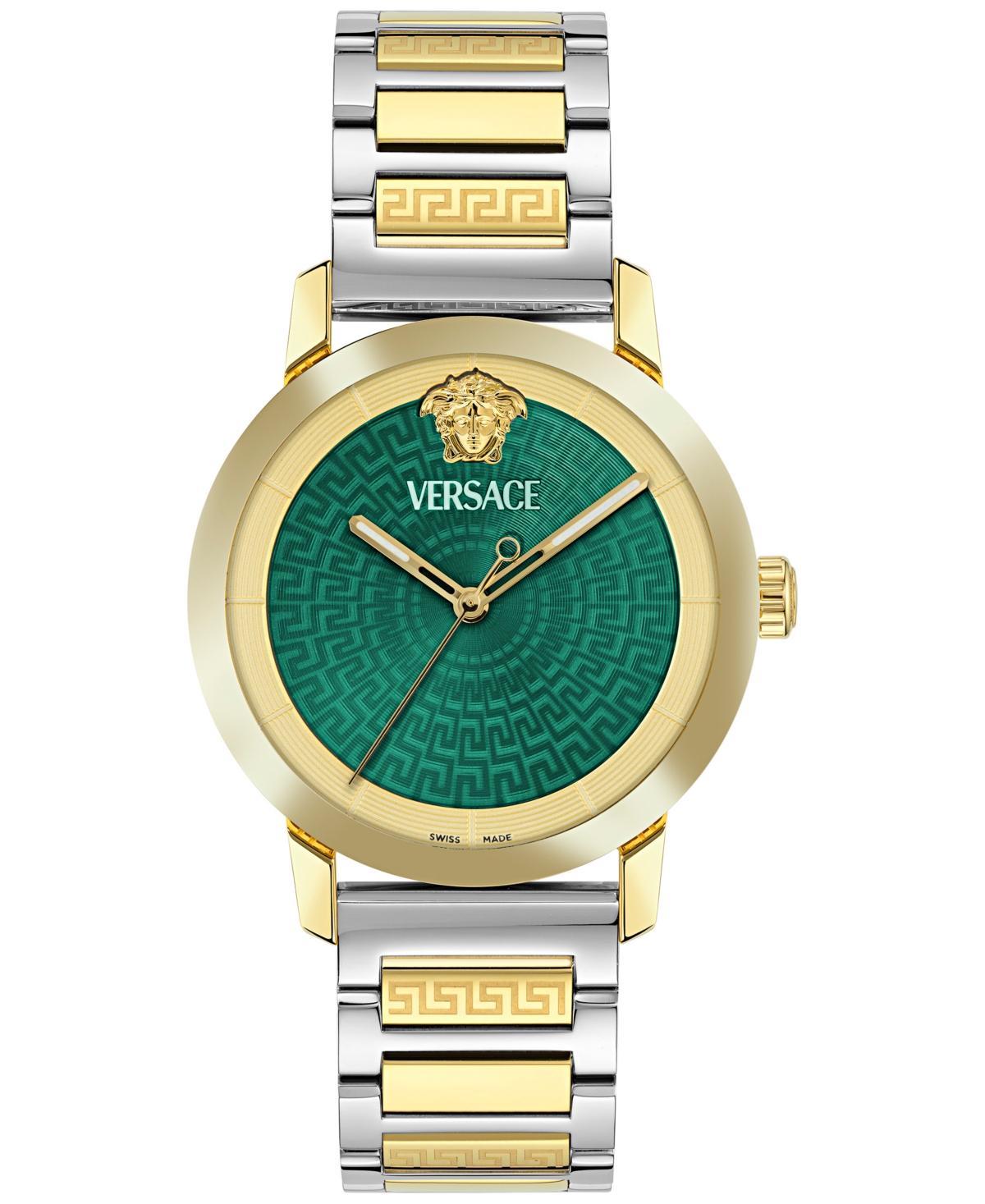 Mens V-Helix Two-Tone Bracelet Watch, 40mm Product Image