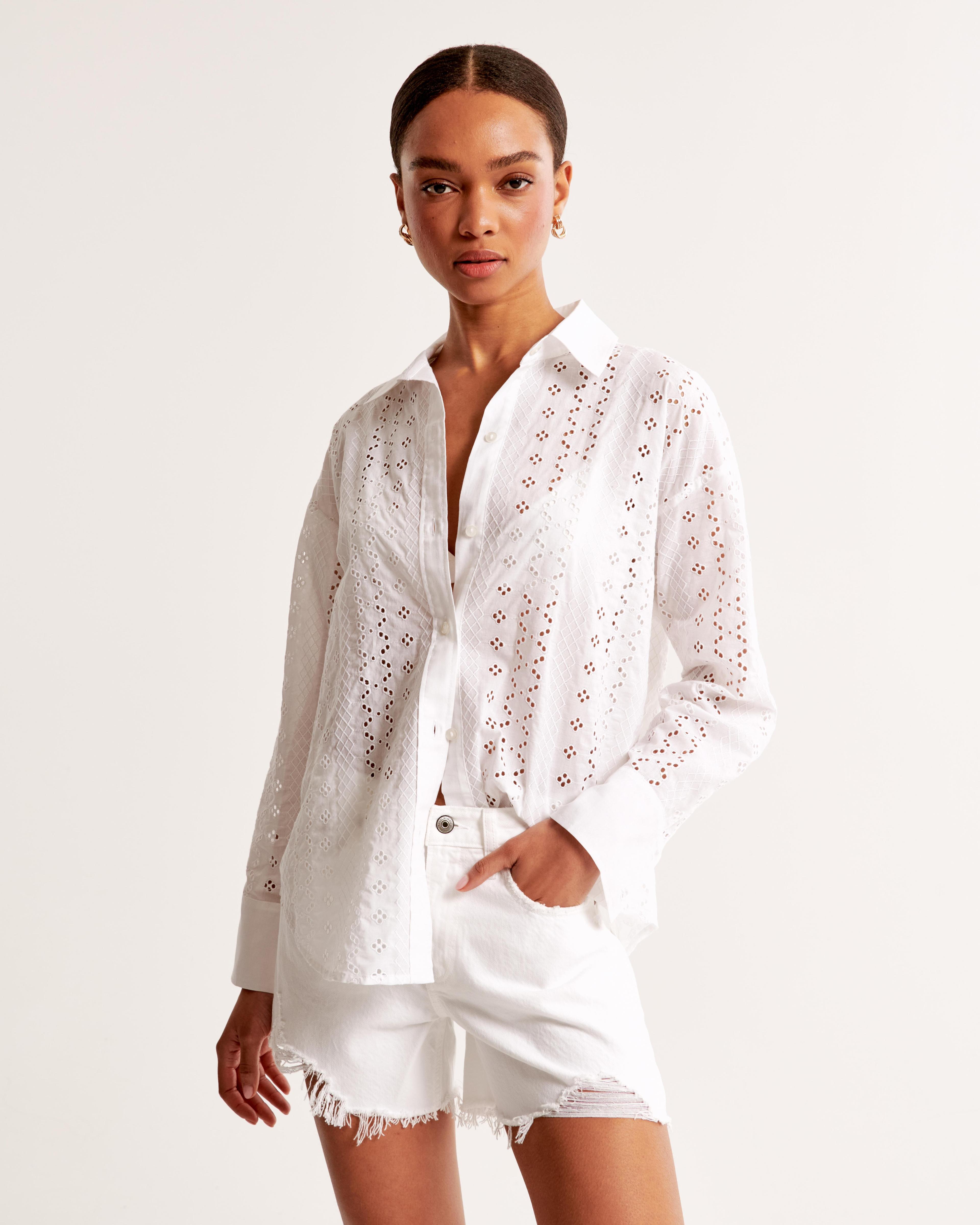 Oversized Embroidered Shirt product image