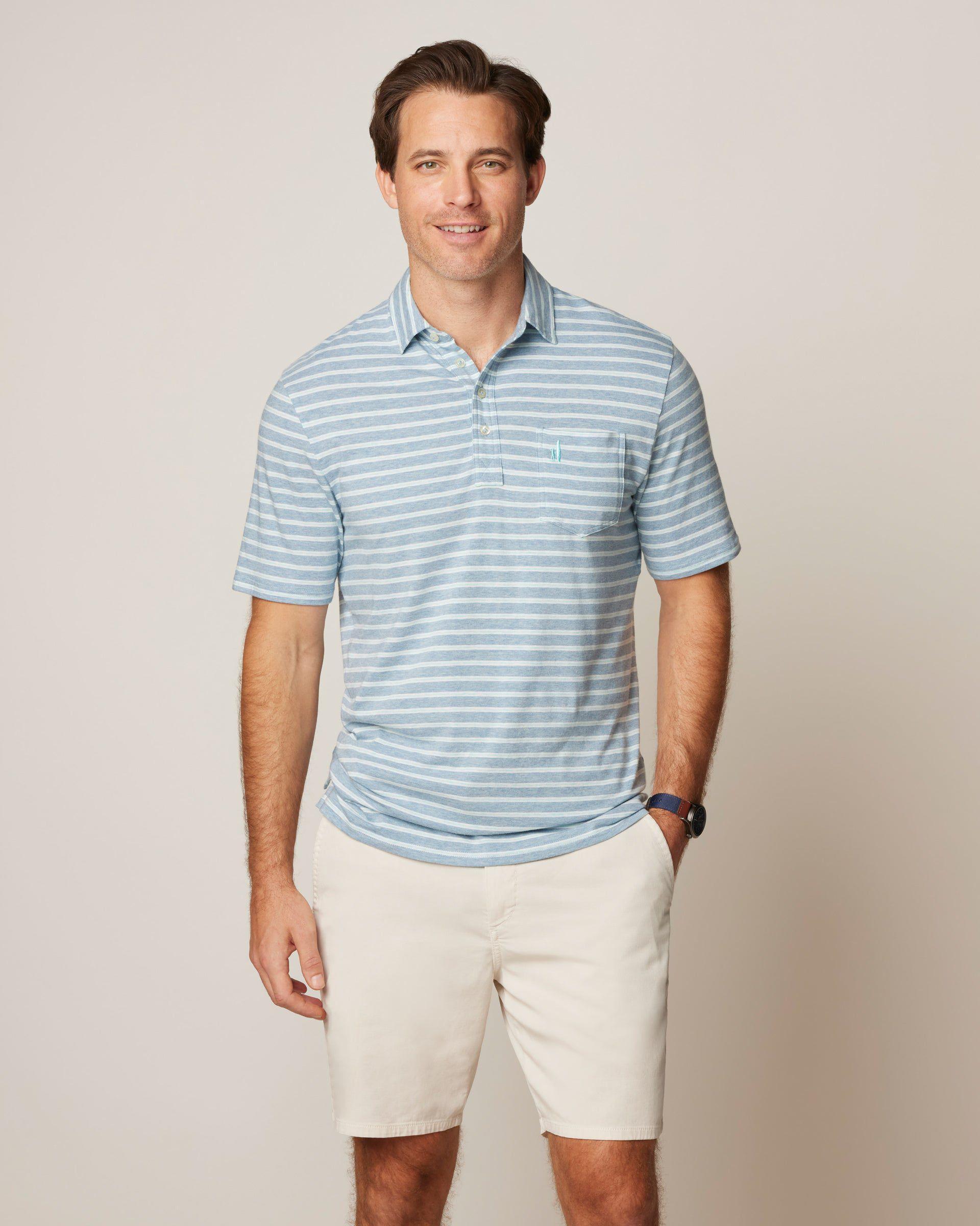 Original 4-Button Polo - Matthis Stripe Male Product Image