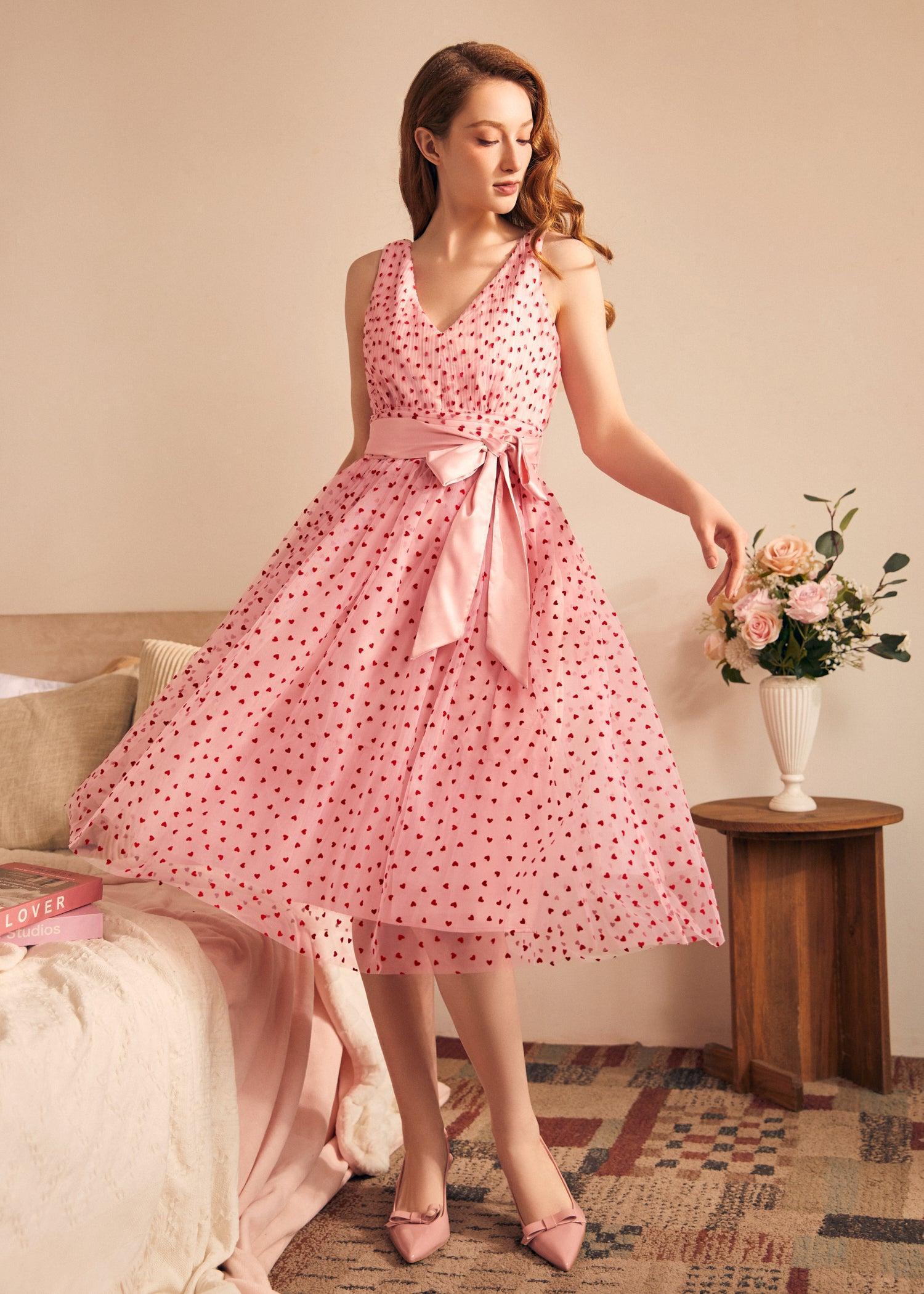 Memory Lane Fit & Flare Dress Product Image