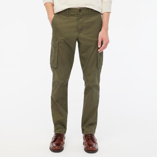 Straight-leg twill cargo pant Product Image