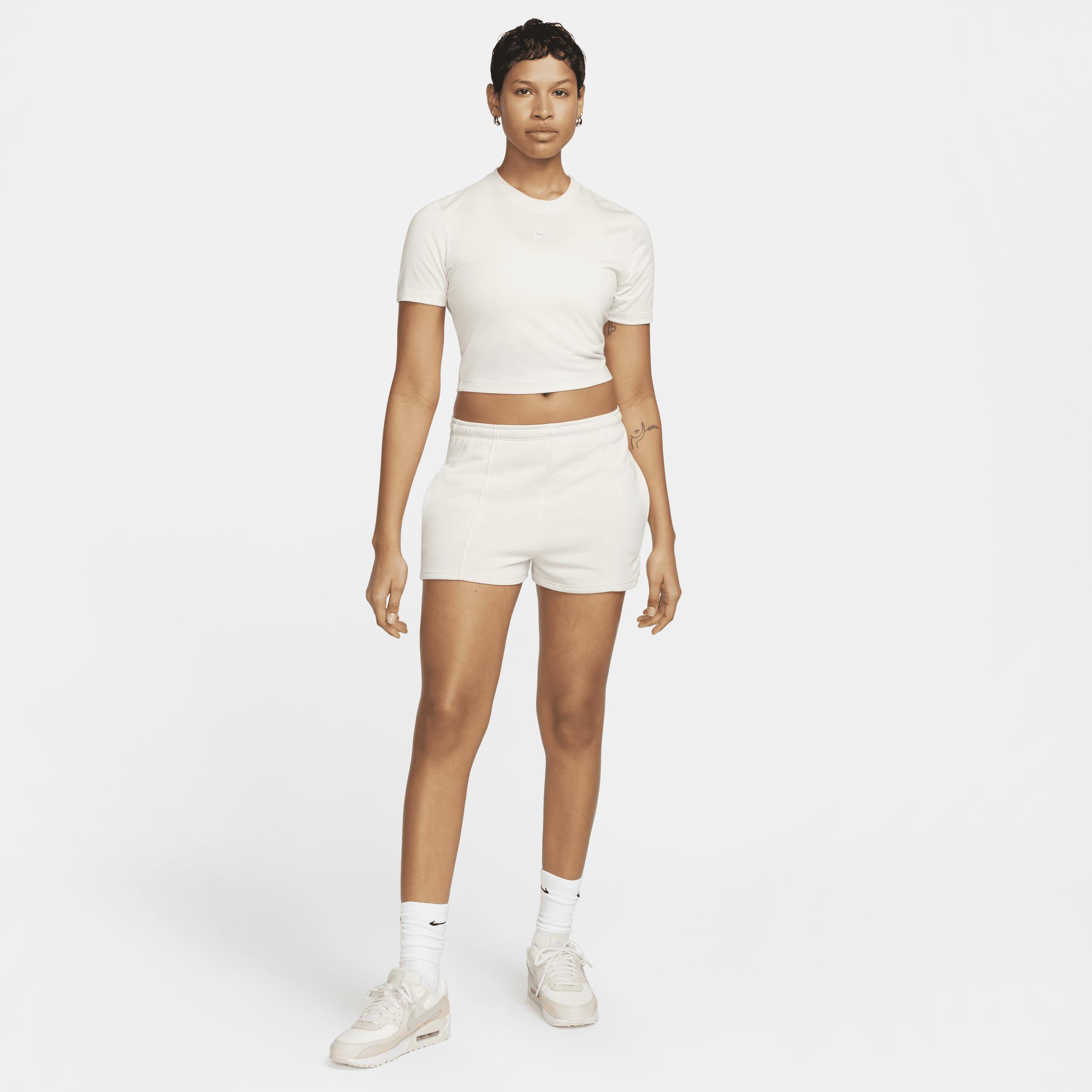 Womens Nike Sportswear Essential Slim Cropped T-Shirt Product Image