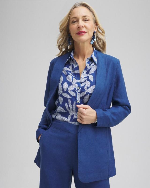 Linen Blazer Product Image