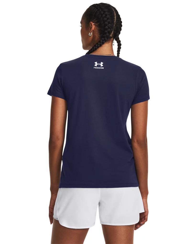 Women's UA Freedom Softball Wordmark Short Sleeve Product Image