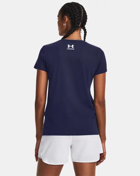 Women's UA Freedom Softball Wordmark Short Sleeve Product Image