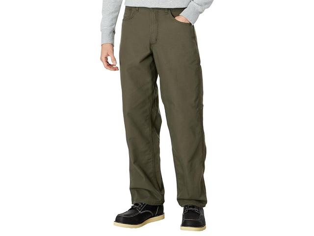 Carhartt Flame-Resistant (FR) Canvas Pants (Moss) Men's Clothing Product Image