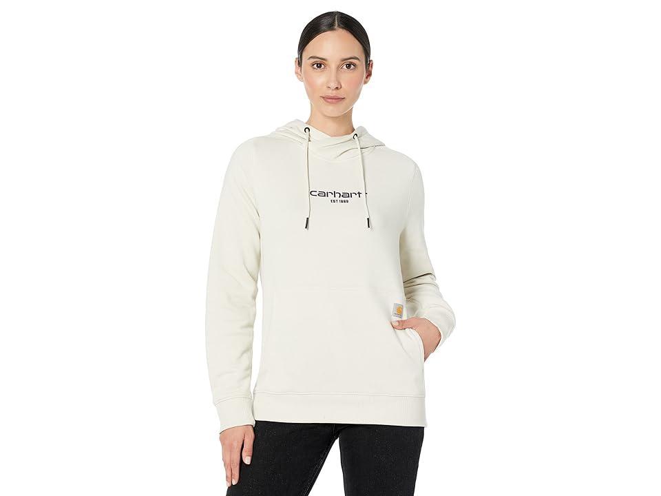 Carhartt Force Relaxed Fit Lightweight Graphic Hooded Sweatshirt (Malt) Women's Clothing Product Image