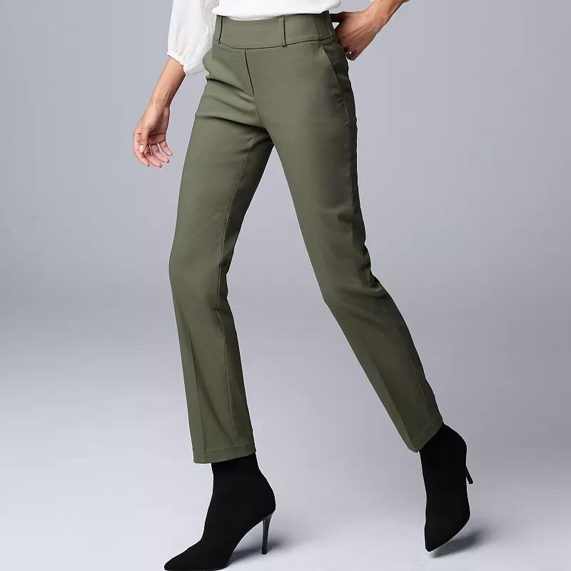 Womens Simply Vera Vera Wang Modern Ankle Pants Product Image