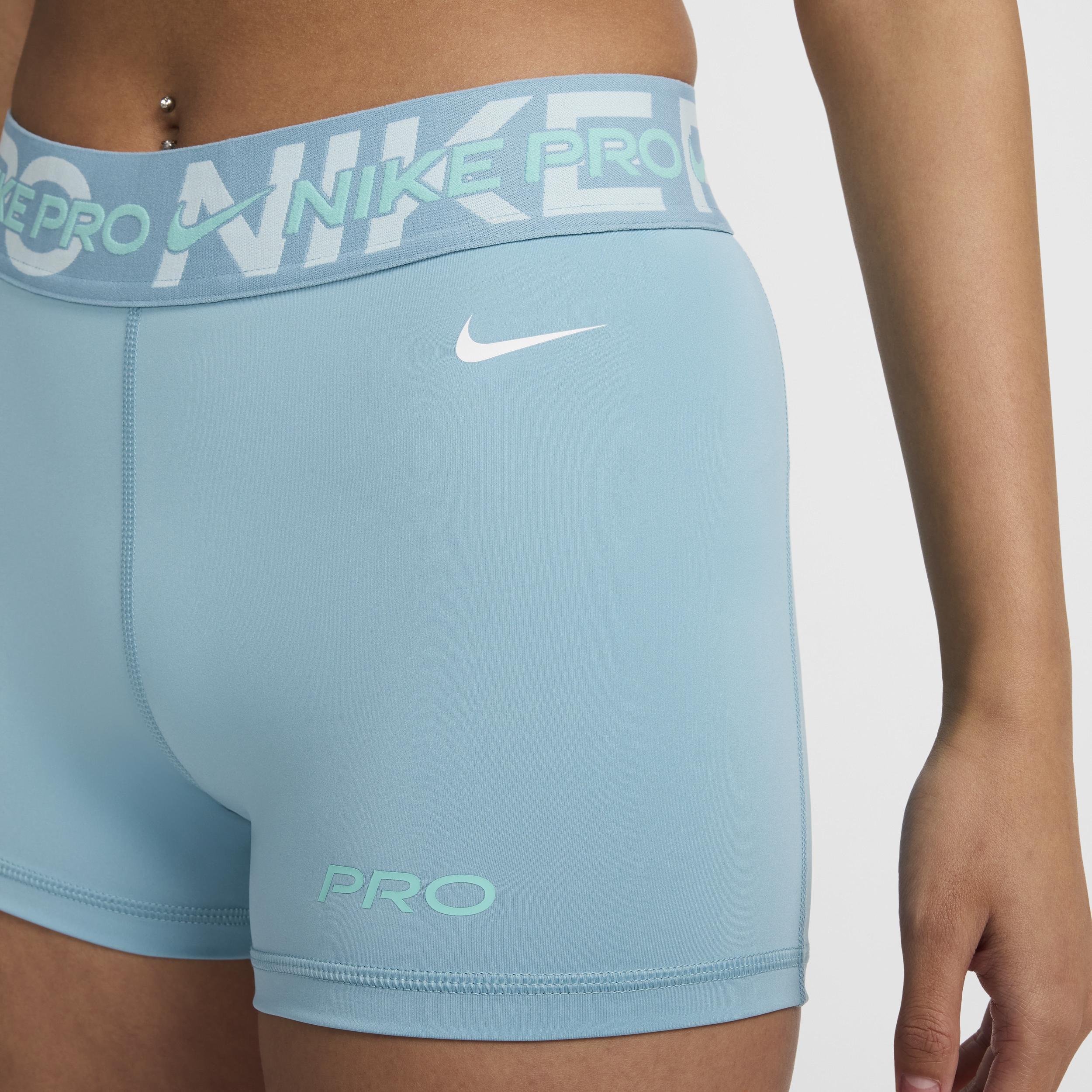 Women's Nike Pro Mid-Rise 3" Graphic Biker Shorts Product Image