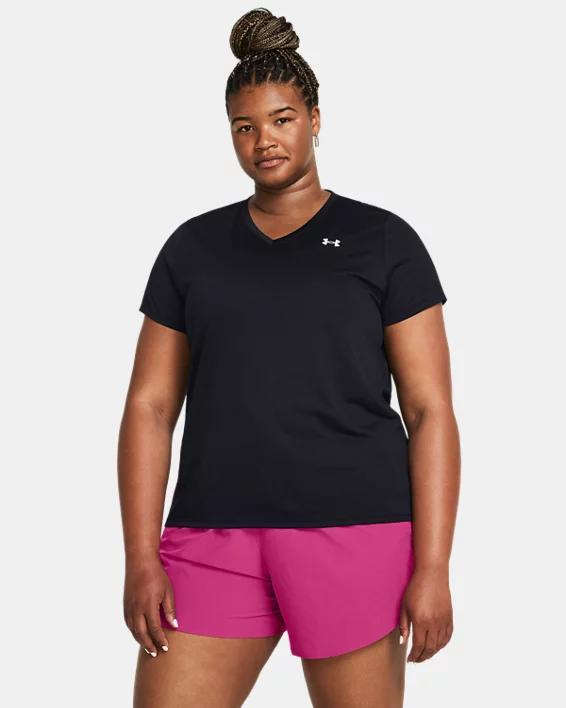 Womens UA Tech V-Neck Short Sleeve Product Image