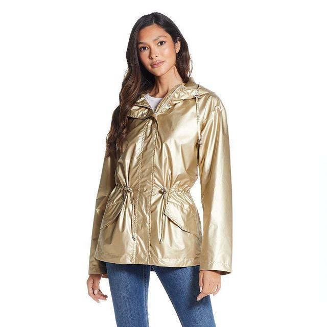 Womens Weathercast Metallic Anorak Jacket Product Image