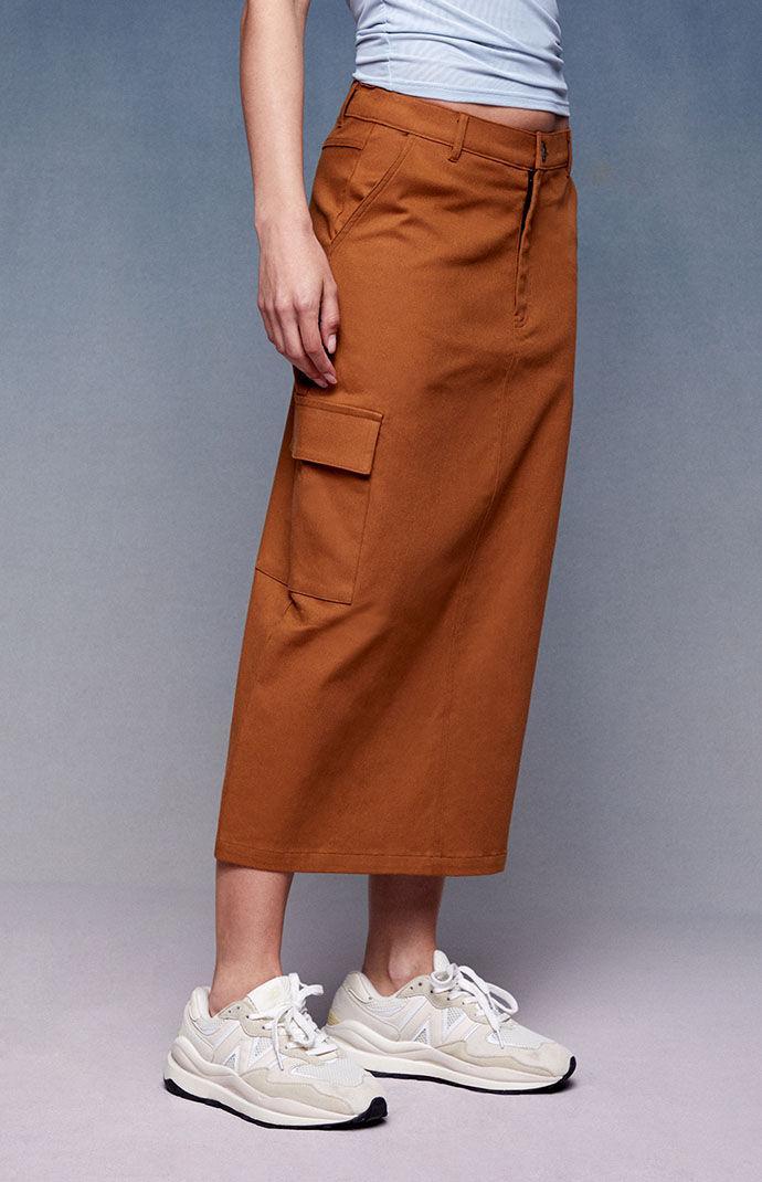 Ryan Destiny Women's x PacSun On The Go Cargo Midi Skirt Product Image