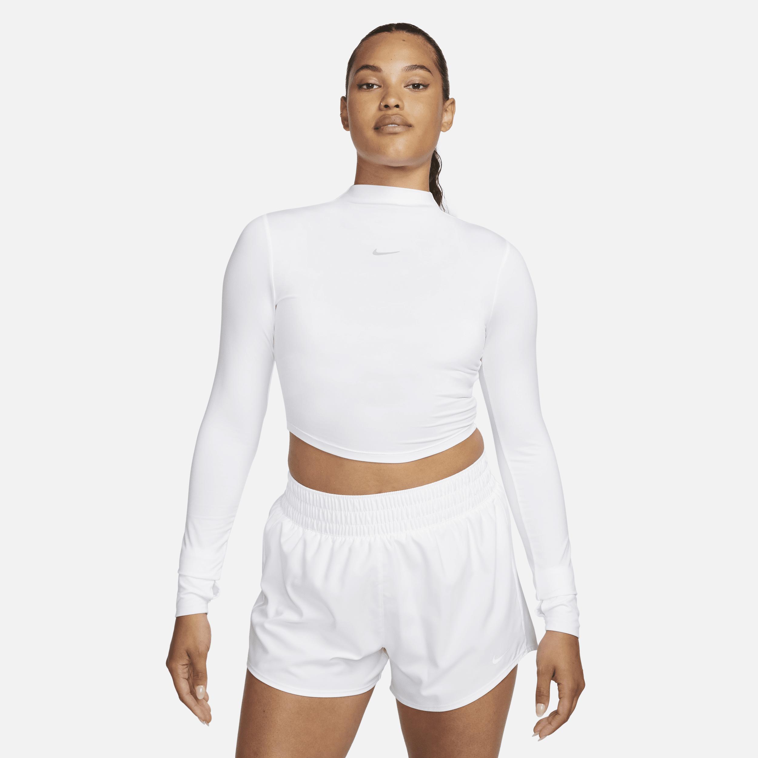 Nike Women's Dri-FIT One Luxe Long-Sleeve Cropped Top Product Image