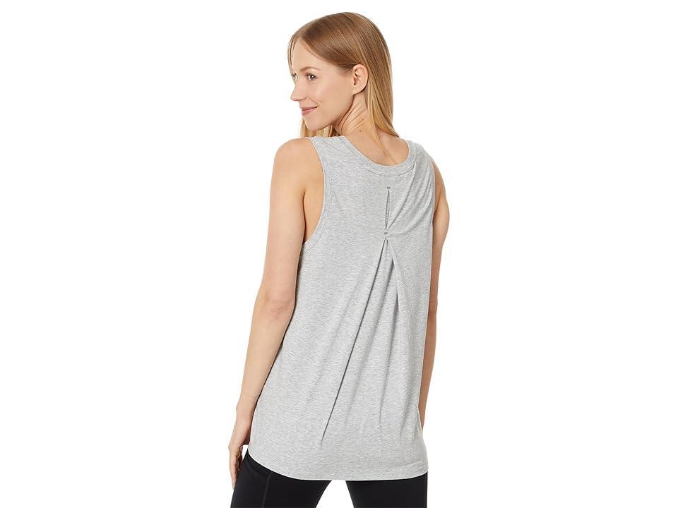 L.L.Bean Beyond Soft Pleat-Back Tank (Smoky Mauve) Women's Clothing Product Image