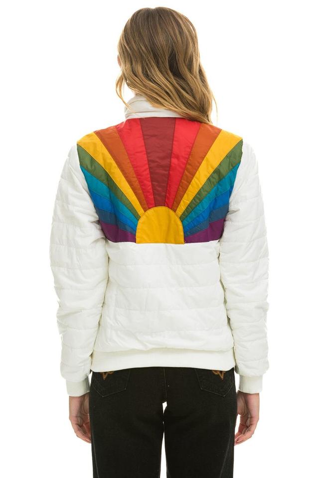 SUNBURST JACKET - WHITE Female Product Image